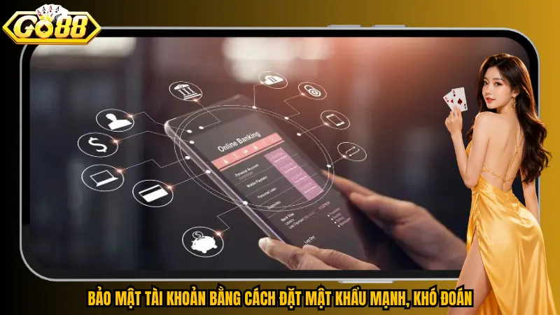 Bảo Mật Tài Khoản Go88 – Kích Hoạt Lớp Chắn An Toàn Trước Rủi Ro 3 Bảo mật tài khoản bằng cách đặt mật khẩu mạnh, khó đoán