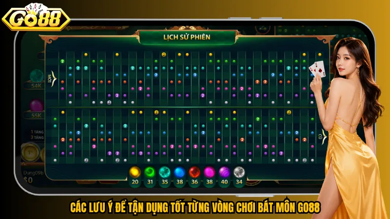 Bát Môn Go88 – Vòng Quay Ngọc Báu, Chạm Mốc Nổ Hũ 6 Các lưu ý để tận dụng tốt từng vòng chơi Bát Môn Go88