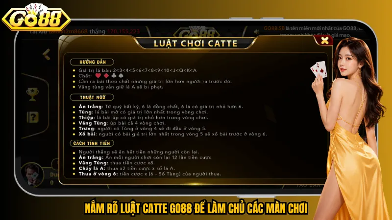 Catte Go88 – Căng Não Trong Từng Nước Bài 3 Nắm rõ luật Catte Go88 để làm chủ các màn chơi
