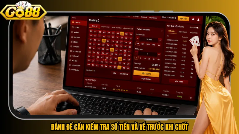 Đánh Đề – Chọn Số Chuẩn Tay, Đợi Giờ Nổ Thưởng 6 Đánh đề cần kiểm tra số tiền và vé trước khi chốt