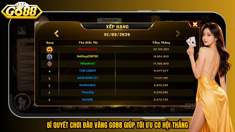 Đào Vàng Go88 – Lật Đá Liên Tay, Càng Mở Càng Say! 6 Bí quyết chơi Đào Vàng Go88 giúp tối ưu cơ hội thắng