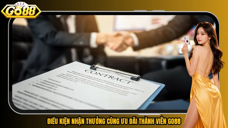 Điều khoản và điều kiện 4 Điều kiện nhận thưởng cùng ưu đãi thành viên Go88