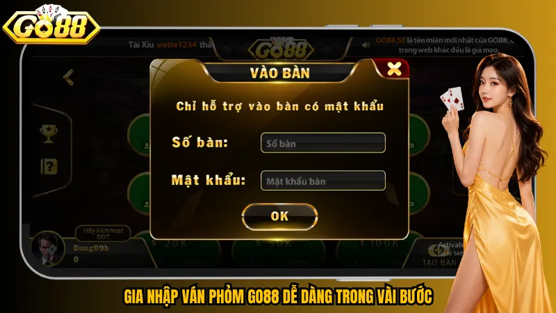 Phỏm Go88 – Đấu Trí Từng Lá, Săn Ù Cực Đỉnh 5 Gia nhập ván Phỏm Go88 dễ dàng trong vài bước