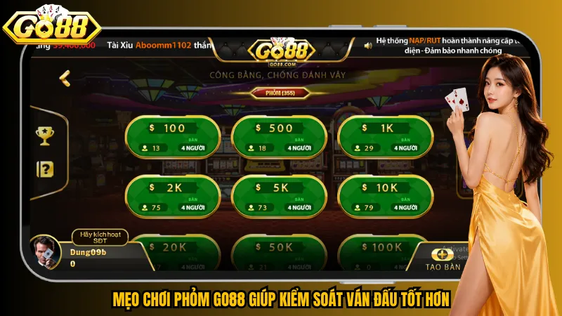 Phỏm Go88 – Đấu Trí Từng Lá, Săn Ù Cực Đỉnh 6 Mẹo chơi Phỏm Go88 giúp kiểm soát ván đấu tốt hơn