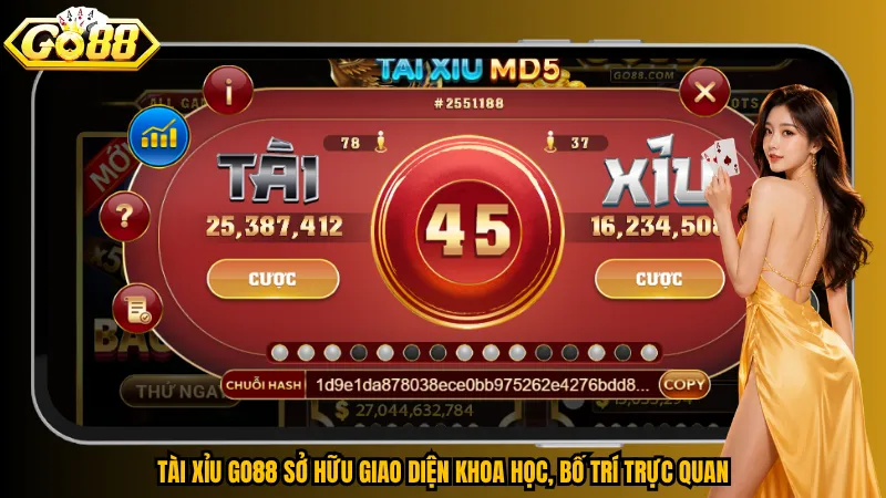 Tài Xỉu Go88 – Lắc Xúc Xắc, Săn Jackpot Cực Cháy 3 Tài Xỉu Go88 sở hữu giao diện khoa học, bố trí trực quan